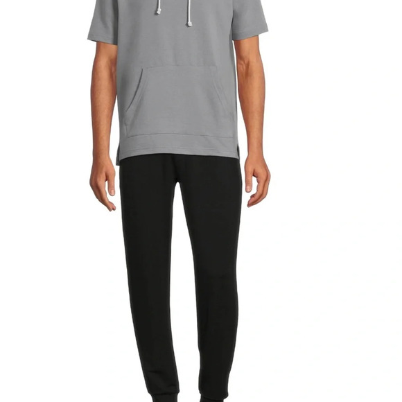 Athletic Works Men's Fleece Elastic Bottom Sweatpants - Picture 5 of 5